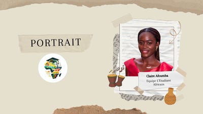 Portrait de l'équipe L'Etudiant Africain : Stagiaire Claire Arlette Afoumba