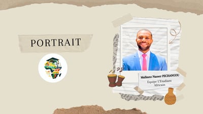 Portrait de l'équipe L'Etudiant Africain : Stagiaire Maïkano Nasser Pechangou