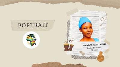 Portrait de l'équipe L'Etudiant Africain : Stagiaire Ndilmbaye Kessely Mérité