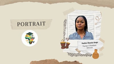 Portrait de l'équipe L'Etudiant Africain : Stagiaire Pauline Ebanda Abogo